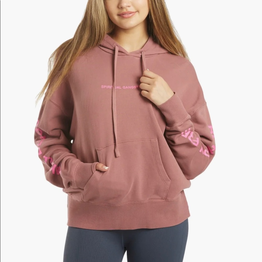 Spiritual Gangster Free Phoebie Oversized Hoodie in CoCo